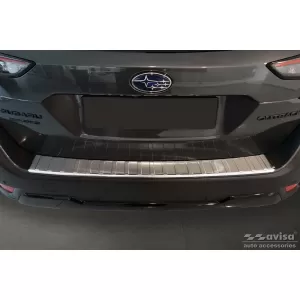 Protezione paraurti posteriore Avisa adatta per Subaru Outback dopo il 2021, cromo-image-6211757