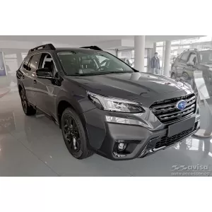 Protezione paraurti posteriore Avisa adatta per Subaru Outback dopo il 2021, cromo-image-6211761