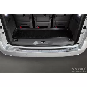 Paraurti posteriore Avisa protettore adatto per Volkswagen T7 Multivan dopo il 2022, cromo-image-6211772
