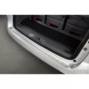 Paraurti posteriore Avisa protettore adatto per Volkswagen T7 Multivan dopo il 2022, cromo-image-6211773