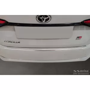 Paraurti posteriore Avisa protettore adatto per Toyota Corolla sedan dopo il 2018, Corolla GR Sport sedan dopo il 2019, cromo-image-6211788