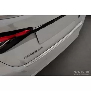 Paraurti posteriore Avisa protettore adatto per Toyota Corolla sedan dopo il 2018, Corolla GR Sport sedan dopo il 2019, cromo-image-6211789