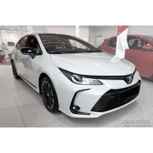 Paraurti posteriore Avisa protettore adatto per Toyota Corolla sedan dopo il 2018, Corolla GR Sport sedan dopo il 2019, cromo-image-6211792