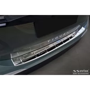 Protezione paraurti posteriore Avisa adatta per Volkswagen Tiguan dopo il 2024, cromo-image-6211829