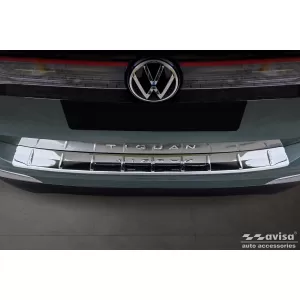 Protezione paraurti posteriore Avisa adatta per Volkswagen Tiguan dopo il 2024, cromo-image-6211830