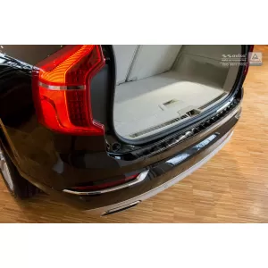Protezione paraurti posteriore Avisa adatta per Volvo XC90 dopo il 2015, verniciato nero-image-6211852