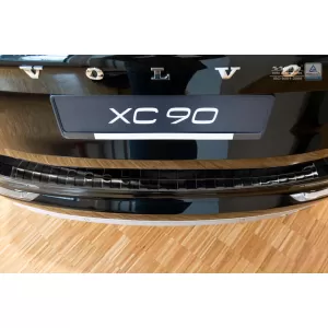 Protezione paraurti posteriore Avisa adatta per Volvo XC90 dopo il 2015, verniciato nero-image-6211853