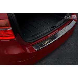 Paraurti posteriore Avisa protettore adatto per BMW X6 E71 2009-2014, verniciato di nero-image-6211870