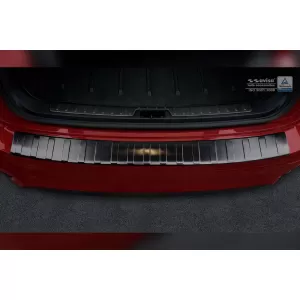 Paraurti posteriore Avisa protettore adatto per BMW X6 E71 2009-2014, verniciato di nero-image-6211871