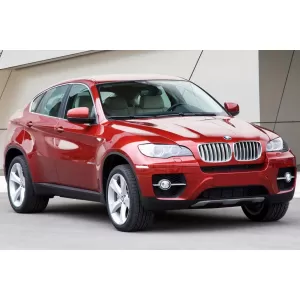 Paraurti posteriore Avisa protettore adatto per BMW X6 E71 2009-2014, verniciato di nero-image-6211873