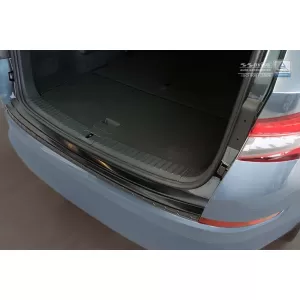 Paraurti posteriore Avisa protettore adatto per Skoda Kodiaq, Scout 2016-2021, dopo il 2021, RS 2019-2021, dopo il 2021, laccato nero-image-6211882