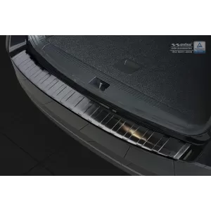 Protezione paraurti posteriore Avisa adatta per Skoda Octavia Combi 2016-2019, verniciato nero-image-6211887