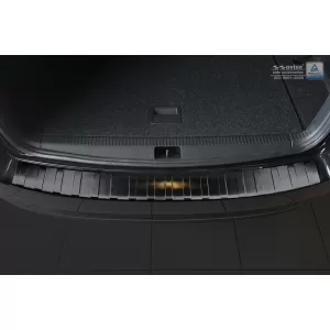 Protezione paraurti posteriore Avisa adatta per Skoda Octavia Combi 2016-2019, verniciato nero-image-6211888