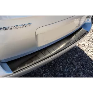 Paraurti posteriore Avisa protettore adatto per Peugeot 5008 2009-2017, laccato nero-image-6211892