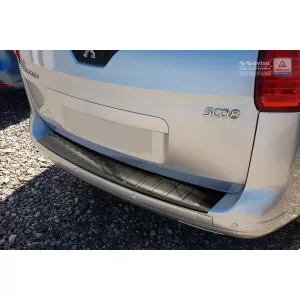 Paraurti posteriore Avisa protettore adatto per Peugeot 5008 2009-2017, laccato nero-image-6211893