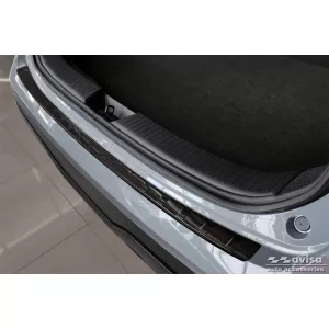 Protezione paraurti posteriore Avisa adatta per Nissan Qashqai dopo il 2021, finitura nera lucida-image-6211900