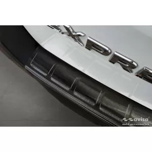 Paraurti posteriore Avisa protettore adatto per Renault Express Van 4 porte dopo il 2021, verniciato di nero-image-6211910