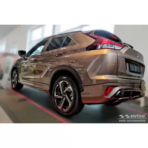 Avisa rear bumper protector suitable for Mitsubishi Eclipse Cross PHEV after 2021, black lacquer