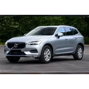 Avisa hátsó lökhárító védő Volvo XC60-hoz, R-Design 2017-2021, 2021 után, Plug-in Hybrid 2019-2021, 2021 után, fekete lakk-image-6211927