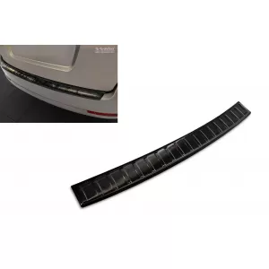 Avisa rear bumper protector suitable for Skoda Octavia Combi 2004-2013, black lacquer