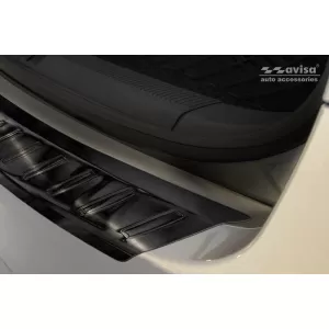 Avisa rear bumper protector suitable for Skoda Octavia Combi 2004-2013, black lacquer