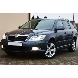 Avisa rear bumper protector suitable for Skoda Octavia Combi 2004-2013, black lacquer