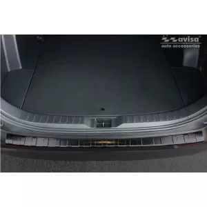 Protezione paraurti posteriore Avisa adatta per Toyota Rav4, Rav4 Hybrid dopo il 2018, Suzuki Across dopo il 2020, laccato nero-image-6211943