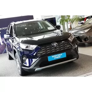 Protezione paraurti posteriore Avisa adatta per Toyota Rav4, Rav4 Hybrid dopo il 2018, Suzuki Across dopo il 2020, laccato nero-image-6211945