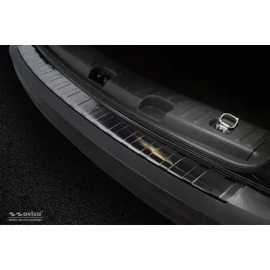 Protezione paraurti posteriore Avisa adatta per Volkswagen Caddy 2003-2020, Caddy Maxi 2003-2015, dopo il 2015, verniciato nero-image-6211948