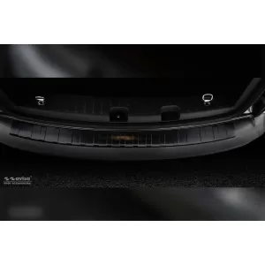 Protezione paraurti posteriore Avisa adatta per Volkswagen Caddy 2003-2020, Caddy Maxi 2003-2015, dopo il 2015, verniciato nero-image-6211949