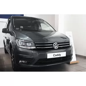 Protezione paraurti posteriore Avisa adatta per Volkswagen Caddy 2003-2020, Caddy Maxi 2003-2015, dopo il 2015, verniciato nero-image-6211952
