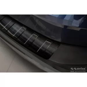 Paraurti posteriore Avisa protettore adatto per Nissan X-Trail T33 dopo il 2021, laccato nero-image-6211980