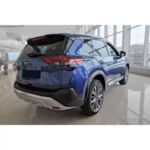 Paraurti posteriore Avisa protettore adatto per Nissan X-Trail T33 dopo il 2021, laccato nero-image-6211981
