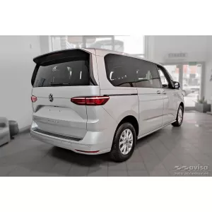Protezione paraurti posteriore Avisa adatta per Volkswagen T7 Multivan dopo il 2022, verniciato nero-image-6211990