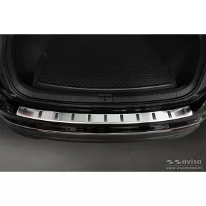 Protezione Avisa rinforzata adatta per paraurti posteriore di Volkswagen Tiguan, R-line, Allspace 2015-2020, dopo il 2020, eHybrid dopo il 2020, cromo-image-6212034