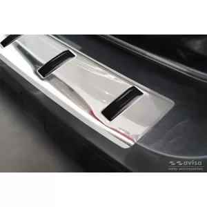 Protezione Avisa rinforzata adatta per paraurti posteriore di Volkswagen Caddy dopo il 2020, cromo-image-6212041