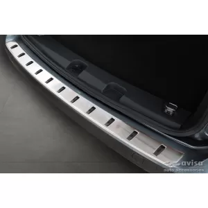 Protezione Avisa rinforzata adatta per paraurti posteriore di Volkswagen Caddy dopo il 2020, cromo-image-6212042