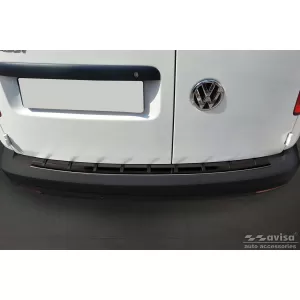 Protezione Avisa rinforzata adatta per paraurti posteriore di Volkswagen Caddy 2003-2020, Caddy Maxi 2003-2015, dopo il 2015, nera-image-6212054