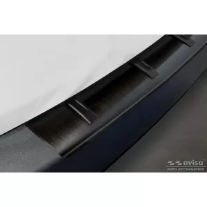 Protezione Avisa rinforzata adatta per paraurti posteriore di Volkswagen Caddy 2003-2020, Caddy Maxi 2003-2015, dopo il 2015, nera-image-6212056