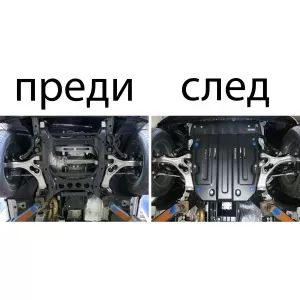 Rival metal engine cover suitable for VW Touareg 2010-2018