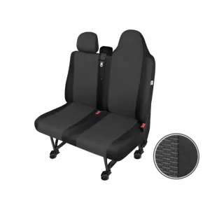 Ușă Kegel seria Ares Tailor Made pentru scaun dublu frontal potrivit pentru Renault Master, Opel Movano, Nissan NV400 după 2010, negru-image-6212168