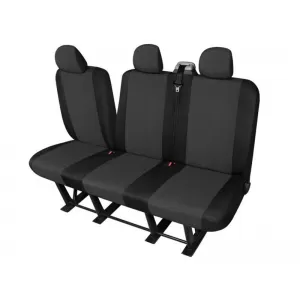 image-38-Kegel Ares Tailor Made üléshuzat garnitúra, hátsó háromszemélyes ülésre, Renault Trafic, Opel Vivaro, Nissan Primastar 2001-2014, fekete