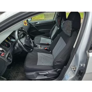 Rivestimento Kegel adatto per i sedili anteriori e posteriori della Volkswagen Golf VII 2012-2019, nero con motivo-image-6212225