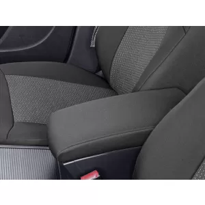 Kegel upholstery suitable for two front seats of Volkswagen Passat B7 2010-2014, black with pattern