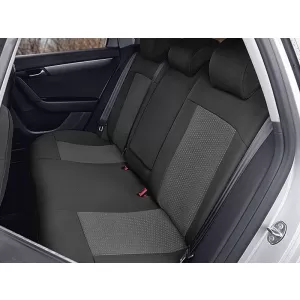 Rivestimento Kegel adatto per i sedili anteriori e posteriori della Volkswagen Passat B7 2010-2014, nero con motivo-image-6212247
