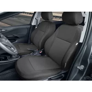 Kegel upholstery series Tailore Made suitable for front seats of Opel Corsa E 2014-2019, black