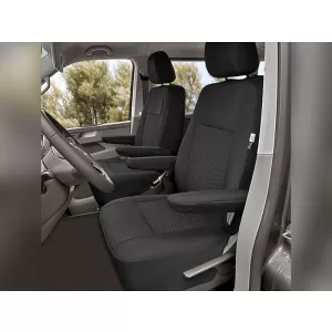 image-68-Kegel Tailor Made üléshuzat szett, Volkswagen T5 2003-2015, T6 2015- utáni első ülésekre, fekete
