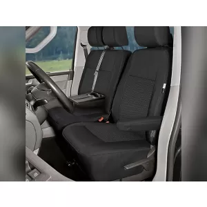 image-70-Kegel Ares Tailor Made üléshuzat szett, 1+2 első ülésekre, Volkswagen T6 2015-től, fekete