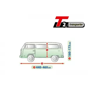Kegel Mobile series cover size T2 gray suitable for Transporter