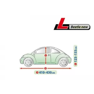Kegel Mobile series cover size L gray suitable for New Beetle, 410-430x123-133cm